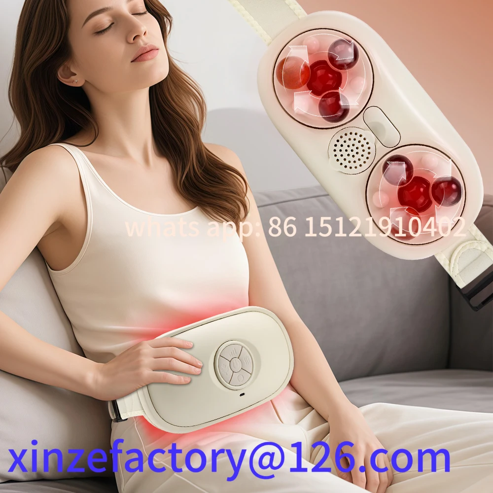 

Be suitable for Belly Slimming Red Light Electric Slimming Belt Fat Burning Abdominal Massage Beauty