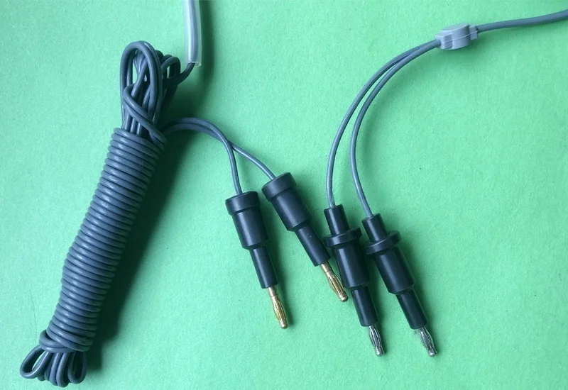 Bipolar Cable for Bipolar Coagulation Forceps – Laparoscopic Electrosurgical Hemostatic Forceps for Surgery