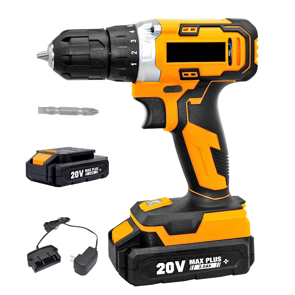 

Customized 18V/20V lithiumbattery Power Tools Screw Driver Wood Mini Factory Cordless Drill