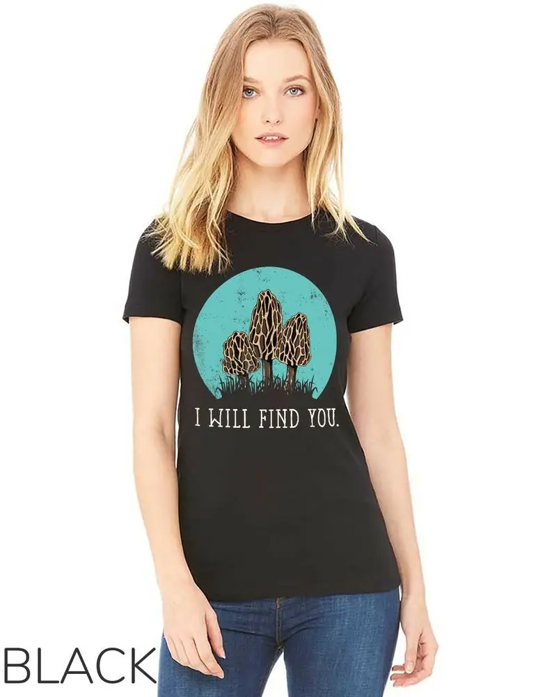 Hunting Morel Mushroom - Unisex Form T-Shirt