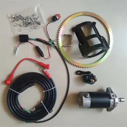 DT40 KIT di avviamento elettrico per SUZUKI 2T 40HP fuoribordo barca marina elelelctrical motorino di avviamento relè carica bobina interruttore cavo