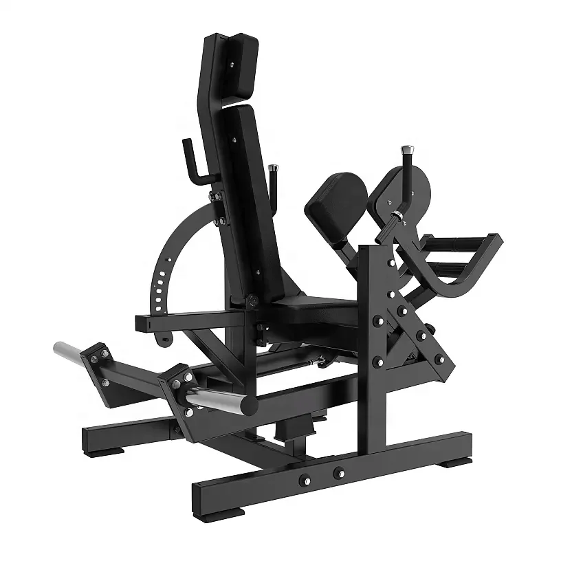 Venta caliente equipo de gimnasio placa de entrenamiento de fuerza cargada exterior muslo pierna cadera Abductor máquina de ejercicio