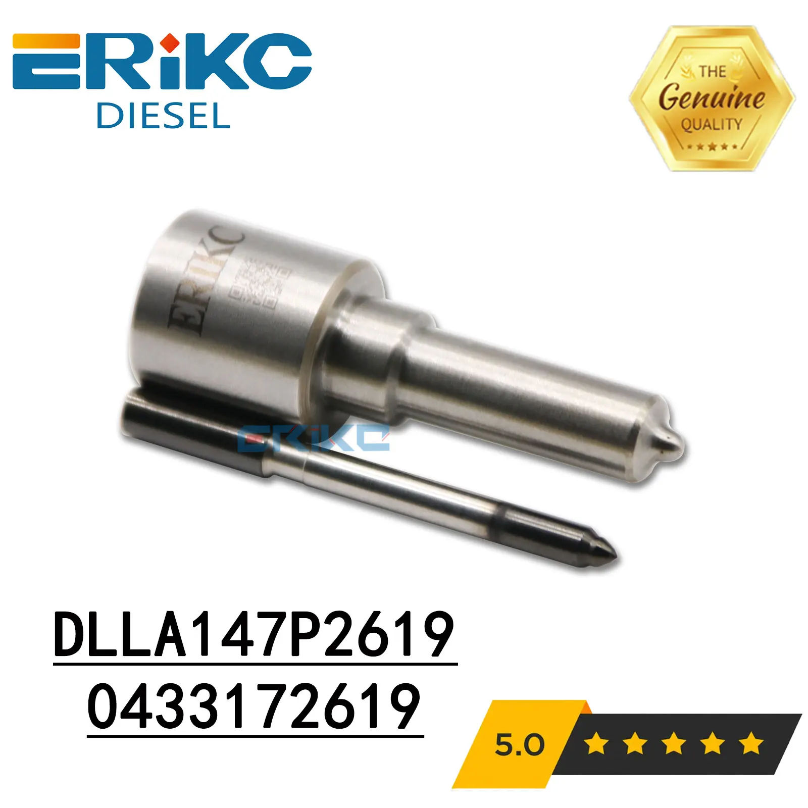 

DLLA147P2619 0433172619 Fuel Injector Nozzles DLLA 147 P 2619 Common Rail Spray Pumps Nozzle Tip For 0445110890 0 445 110 890