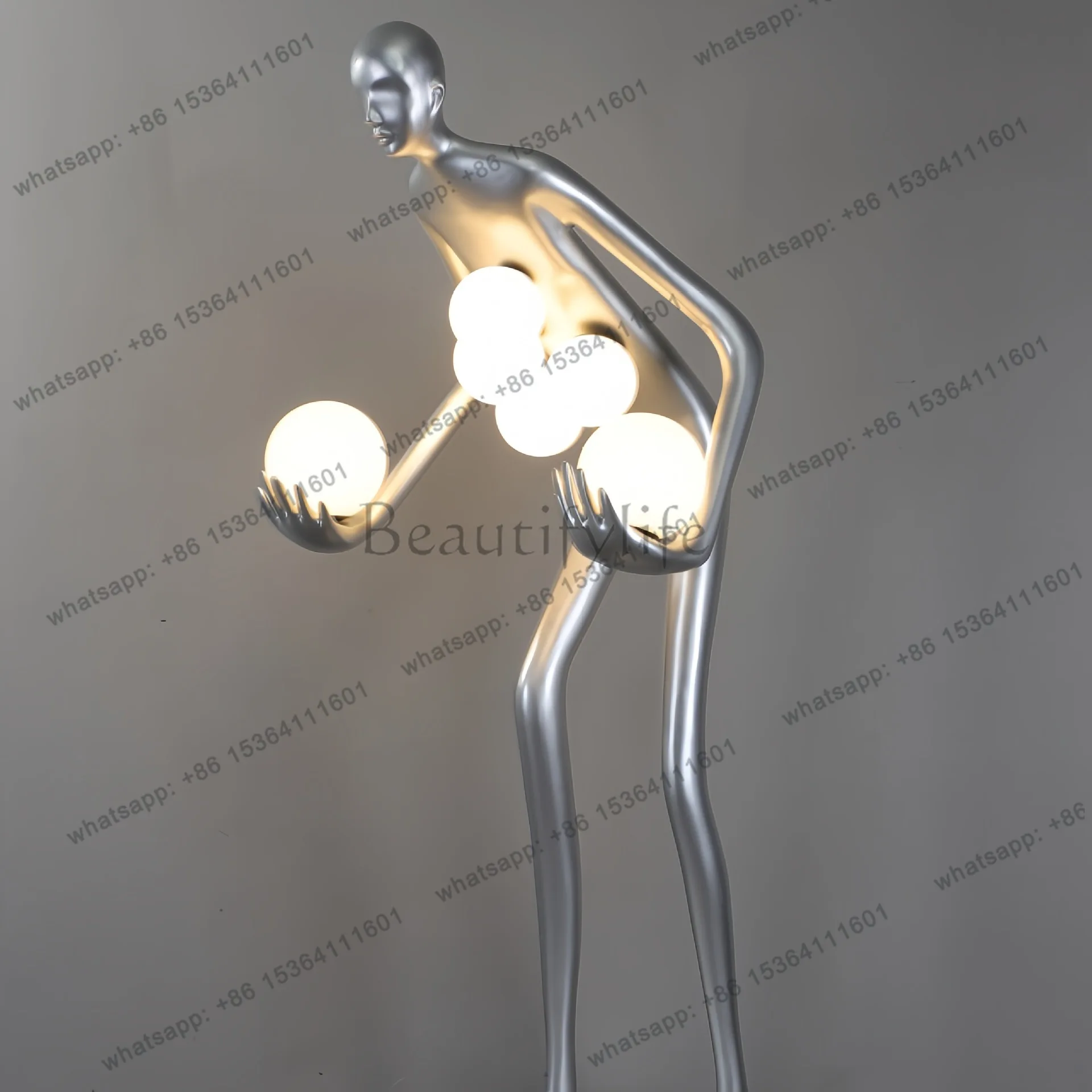 Factory Direct. Exhibition Hall Villa Living Room Model Abstract Art Humanoid Animal Ornament Human Sculpture Floor Ornament