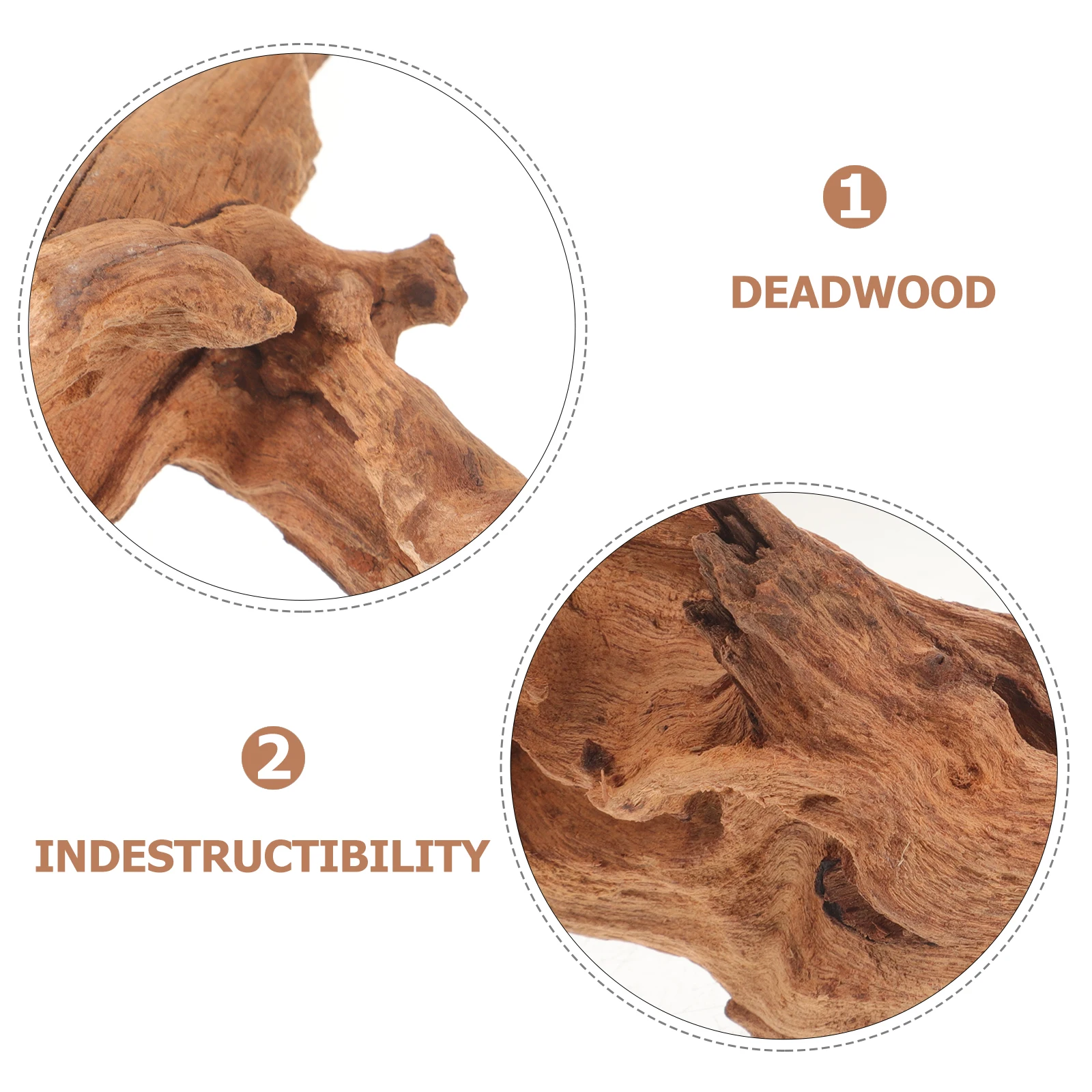 

Natural Fish Tank Decor 15-20Cm Unique Shape Aquarium Landscape Ornament Wood Craft For Aquarium Supplies