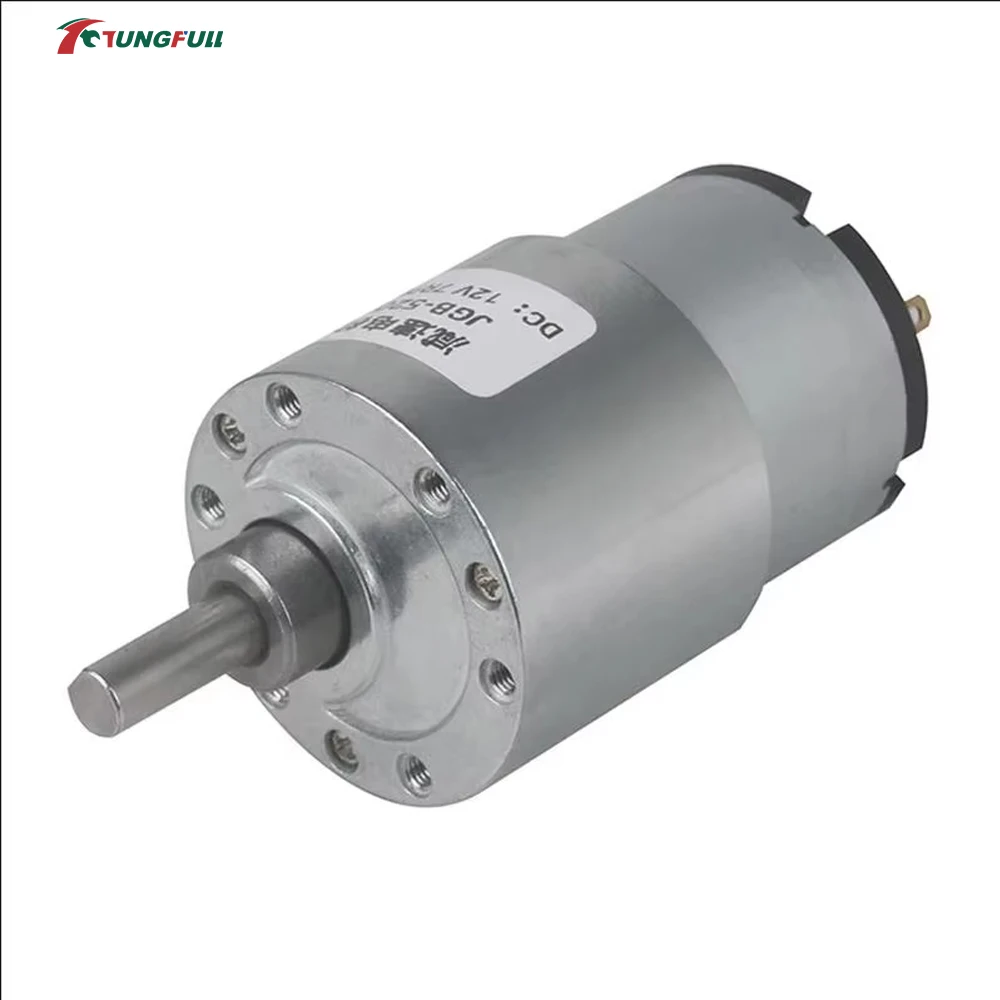 JGB37-520 Miniature High Torque Metal Gear Reducer Motor 6V/12V/24V 7RPM~960RPM Micro Speed Adjustable Forward And Reverse