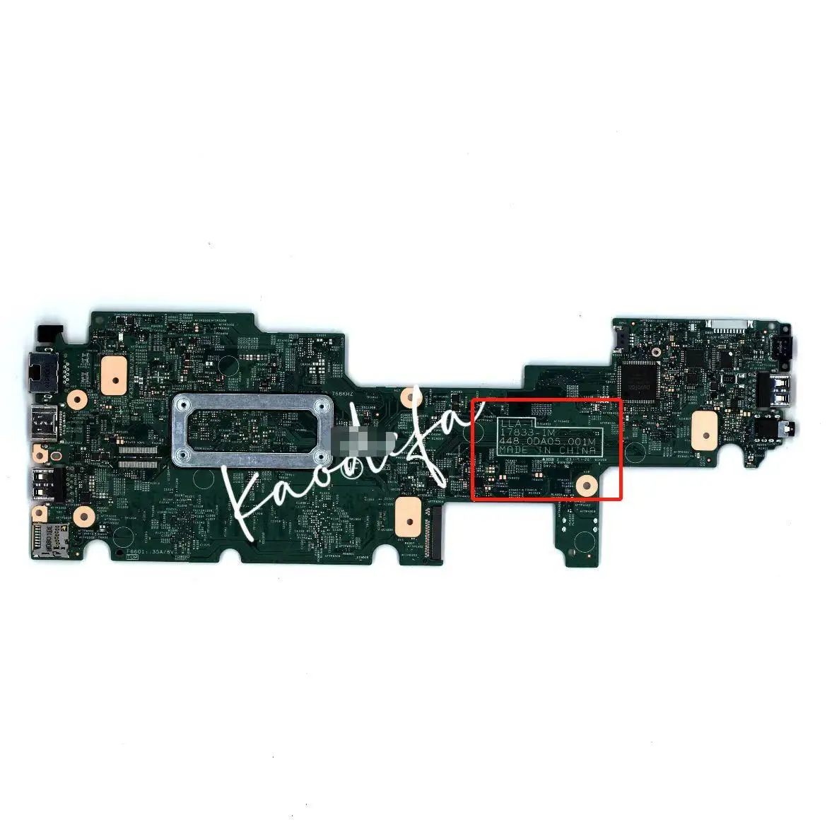 For Lenovo Thinkpad Yoga 11e 5th Gen Laptop Motherboard With N5000 CPU 4GB RAM 17833-1M 448.0DA05.001M  FRU:02DD466 100% Test OK