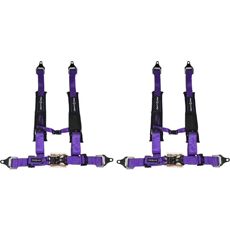 

Purple 4 Point Harness 2" Straps Universal UTV Off-Road Harness