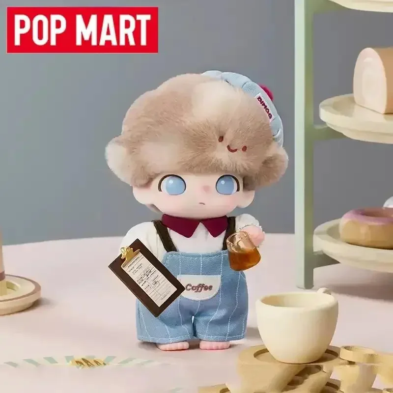 POP MART Dimoo Crush On Coffee Series Blind Box Toys Kawaii Ornaments Figurines Mystery Box Desktop Model Dolls Gifts Home Decor