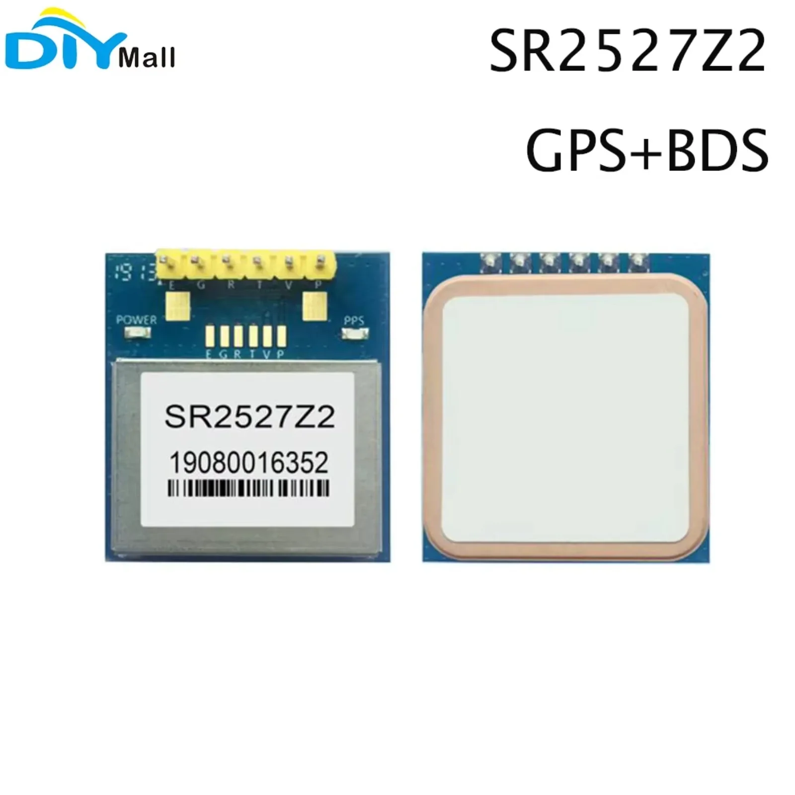 SR2527Z2 GPS+BDS Dual-Mode Satellite Positioning, Navigation, Measurement and Control PPS Timing Module GPS Module AT6558R