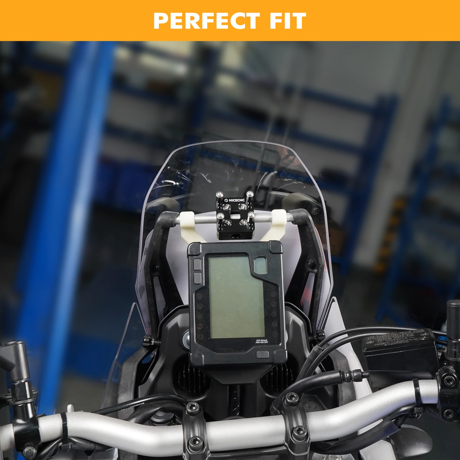 NICECNC For BMW R1250GS Adventure R 1250 GS 2018-2024 Navigation Bracket GPS Mount For BMW R1200GS Adventure R 1200 GS 2013-2018