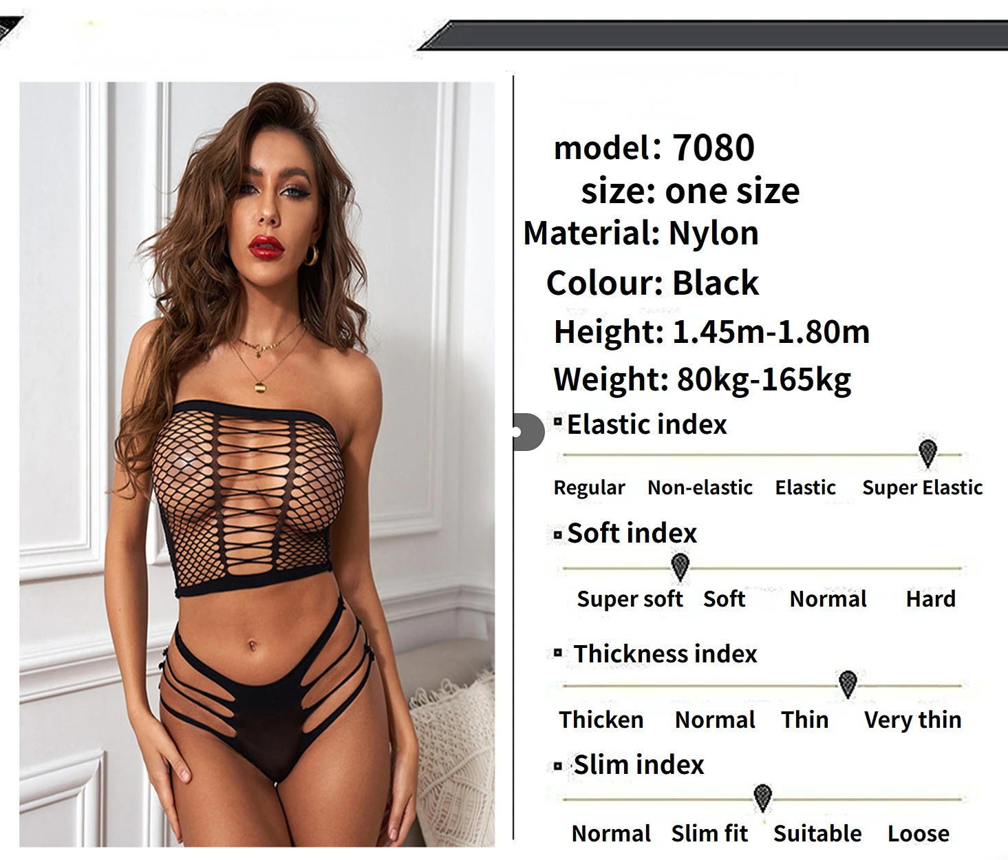 Sexy Lingerie Women Hot Erotic Conjoined Fishingnet Underwear Ladies Black Hollow Out Sex Bodysuit  Lingerie Free Vibrator