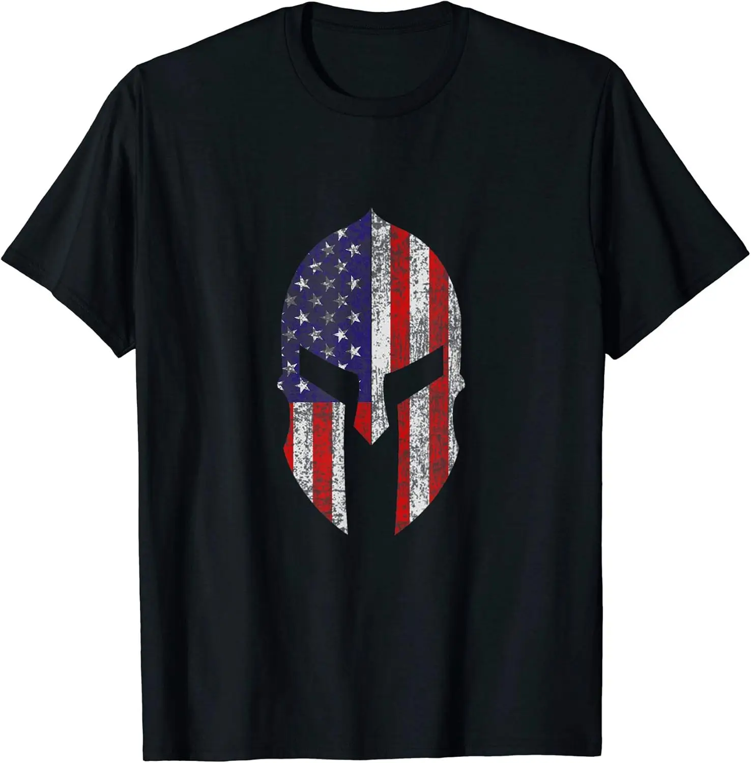 GLADIATOR MOVIE WAR USA FLAG. Gladiator Sparta Movie America T-Shirt