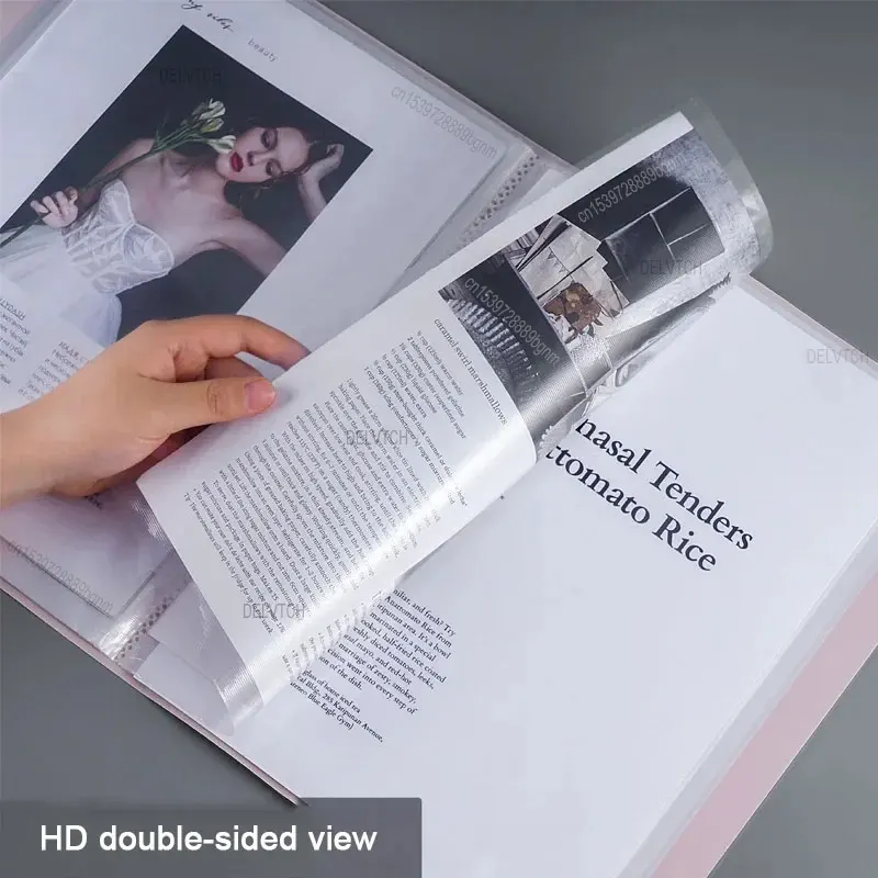 60 جيب A4 A3 مجلد ملفات صورة ألبوم صور عرض كتاب رسم فني اللوحة رسم ورقة وثيقة تخزين مقسم حقيبة