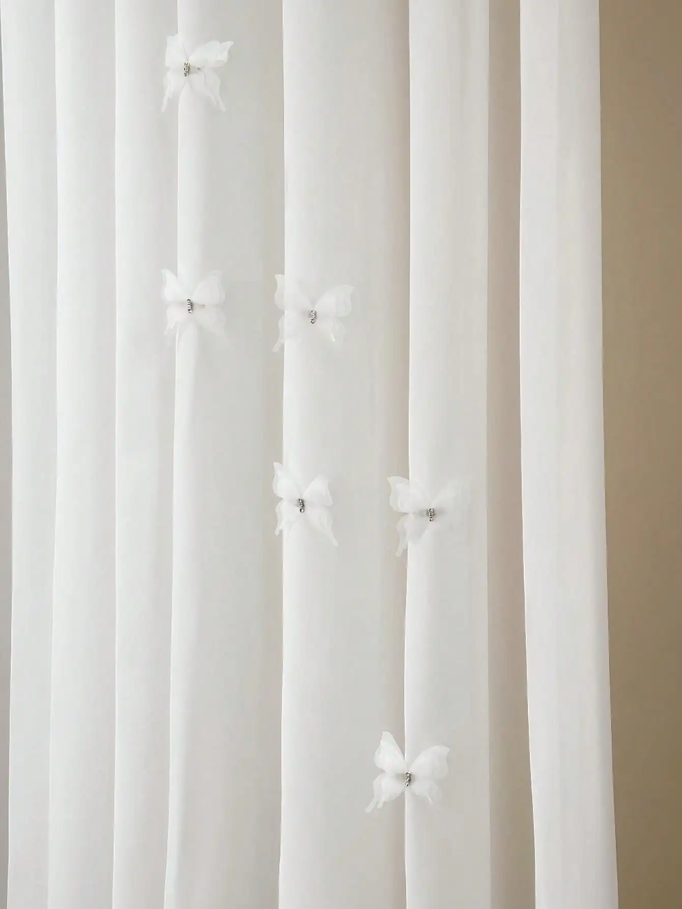 Three-Dimensional Butterfly Decorative Curtain Decorative Ornament Pendant Suitable for Screen Curtain Door Curtain Brooch