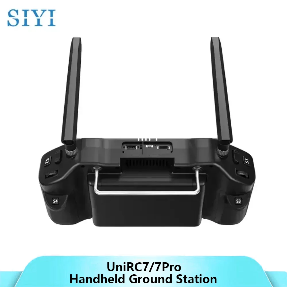 

SIYI UniRC 7/7 Pro Dual Frequency Handheld Ground Station 7Inch 1080P 40KM Range Smart Controller for UAV UGV USV Robotics