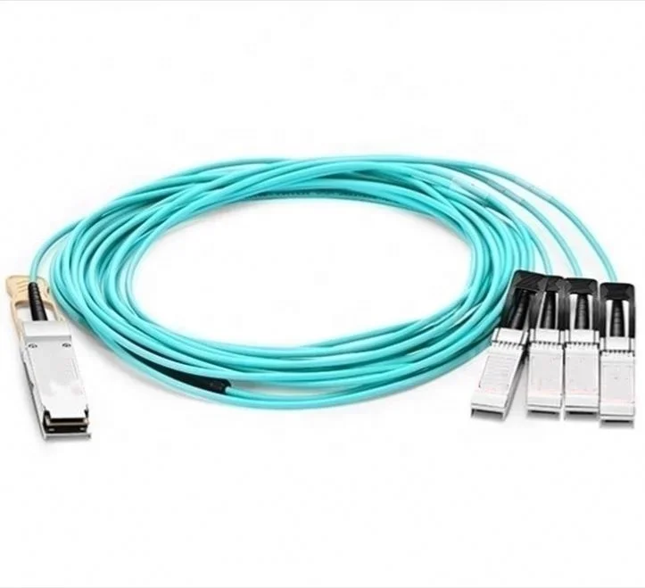 

QSFP-100G-AOC для 100G QSFP28 To 4 SFP28 AOC волоконно-оптический кабель 1 м