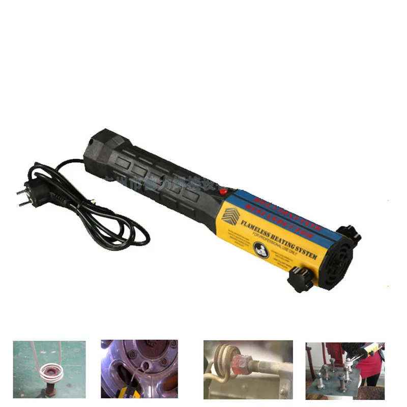 1000W Magnetic Induction Heater Bolt Remover Repair Machine Tool Screw Tool Bolt Heat Remover Tool Kit.