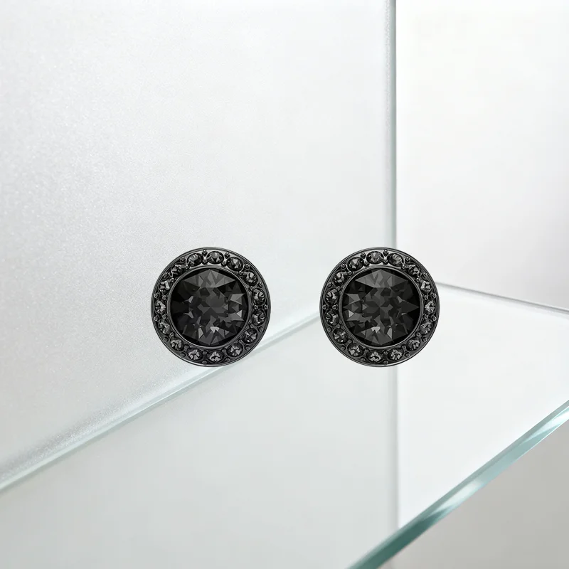 مجموعة قلادة Una Angelic مع تفاصيل دائرية وقطعة عنق عصرية وبسيطة وإكسسوارات الحفلات غير الرسمية #5