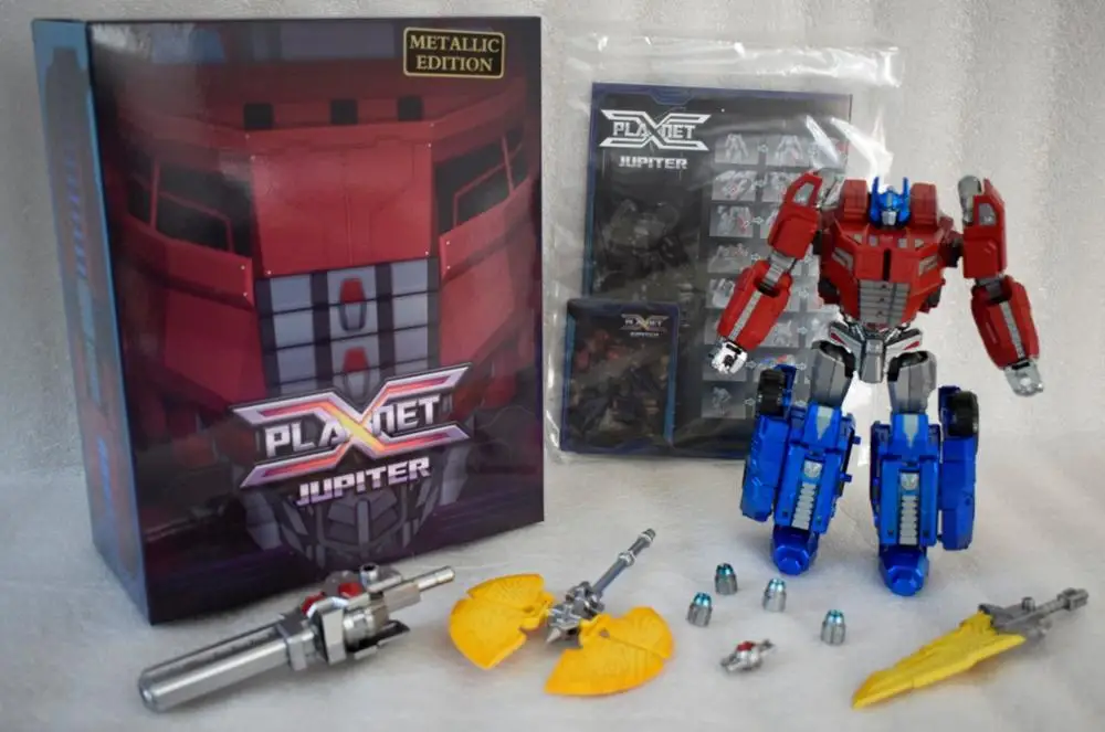 NEW Planet X Transformation Toy PX-10B Jupiter Metallic Edition Figure In Stock