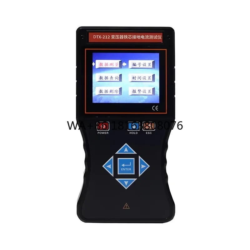 DTX-212 Digital Transformer Core Grounding Current Tester USB Interface Electronic Power Supply 1-Year for Equipment Battery Use
