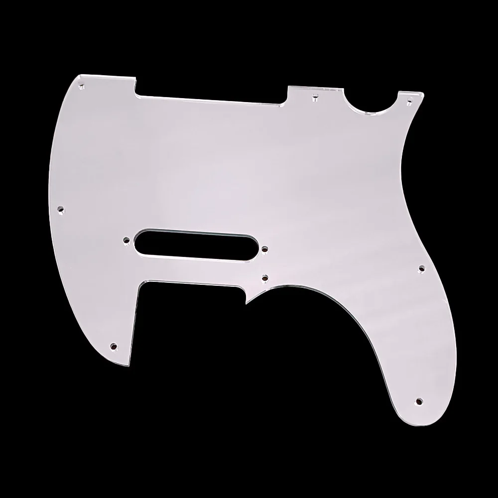 3Ply Guitar Pickguard with Single Coil Pickup Hole for Telecaster Style Electric Guitar Black Pearl Guitar Accessories