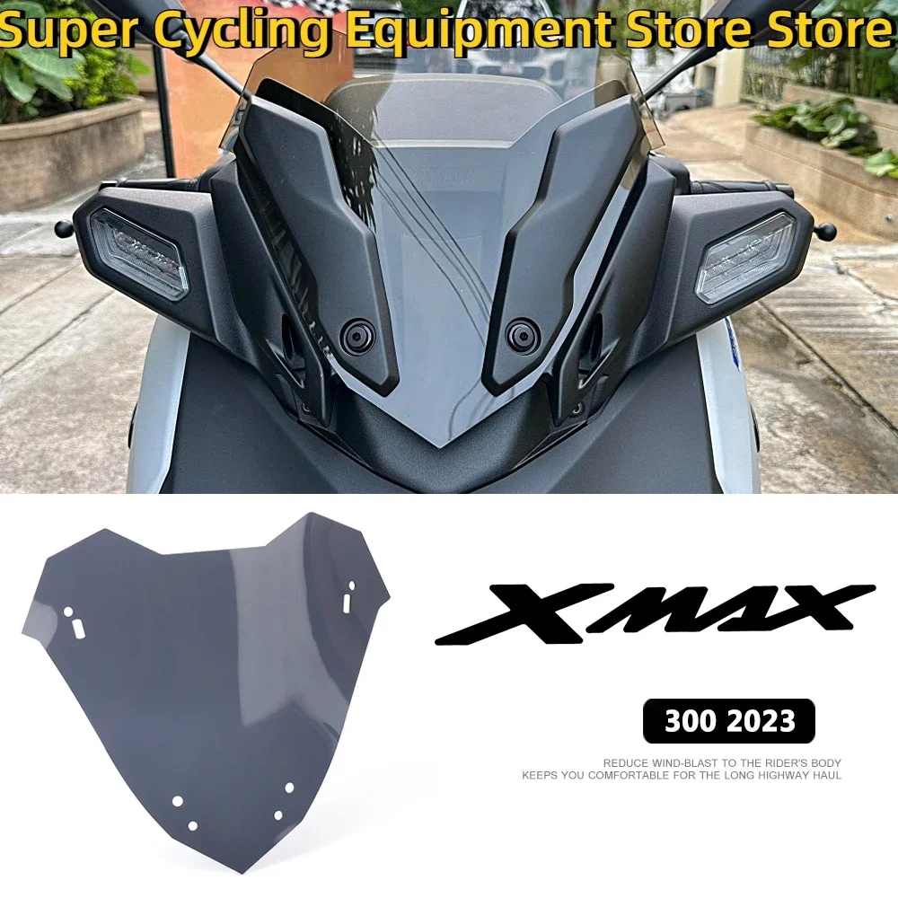 

For YAMAHA X-MAX300 XMAX300 X-MAX 300 XMAX 300 2023 New Motorcycle Accessories Screen Windshield Fairing Windscreen