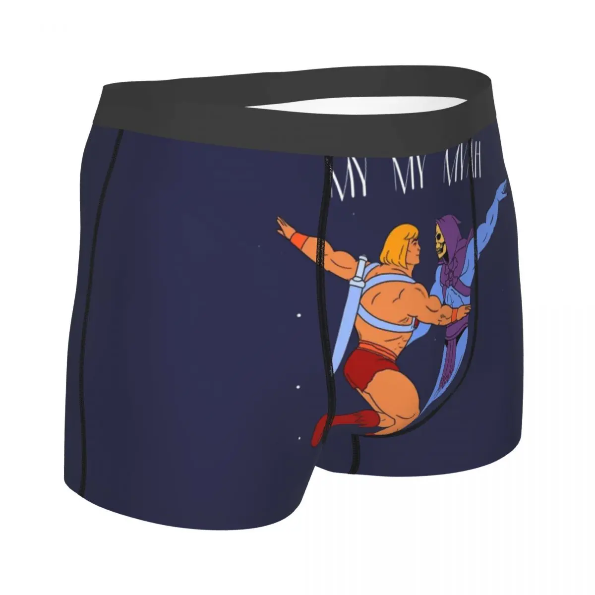 MY MY MYAH He-Man The Master Of The Universe Underpants Breathbale Panties Man Underwear Ventilate Shorts Boxer Briefs