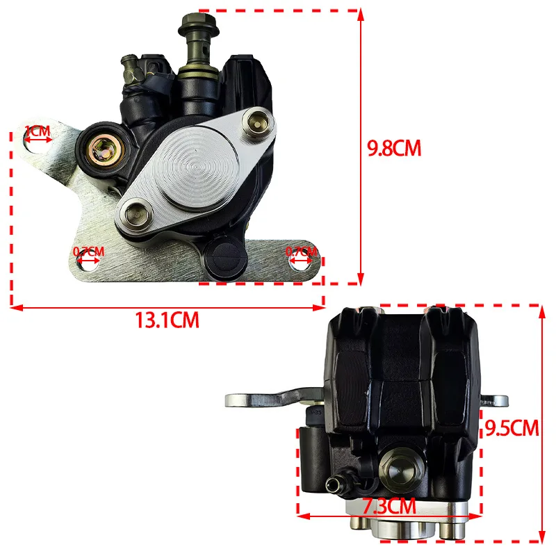 

WHV Rear Brake Caliper fit for Suzuki Atv Quadracer Lt250r Lt500 Lt500l Lt230s 1pc Brake Caliper Motorcycle Caliper Lower Pump