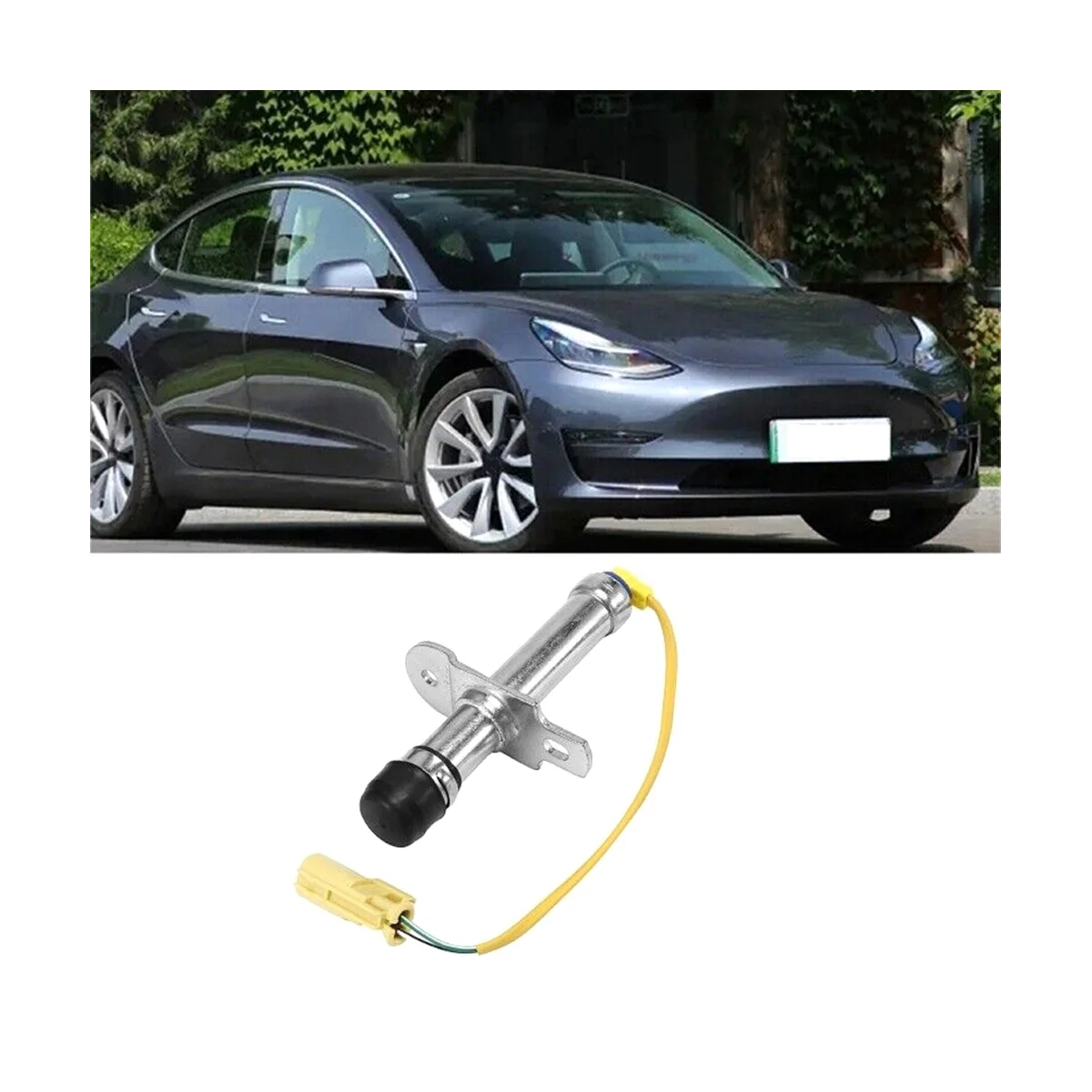 Active Bonnet Actuator Hinge Sensor Pedestrian Protection for Tesla