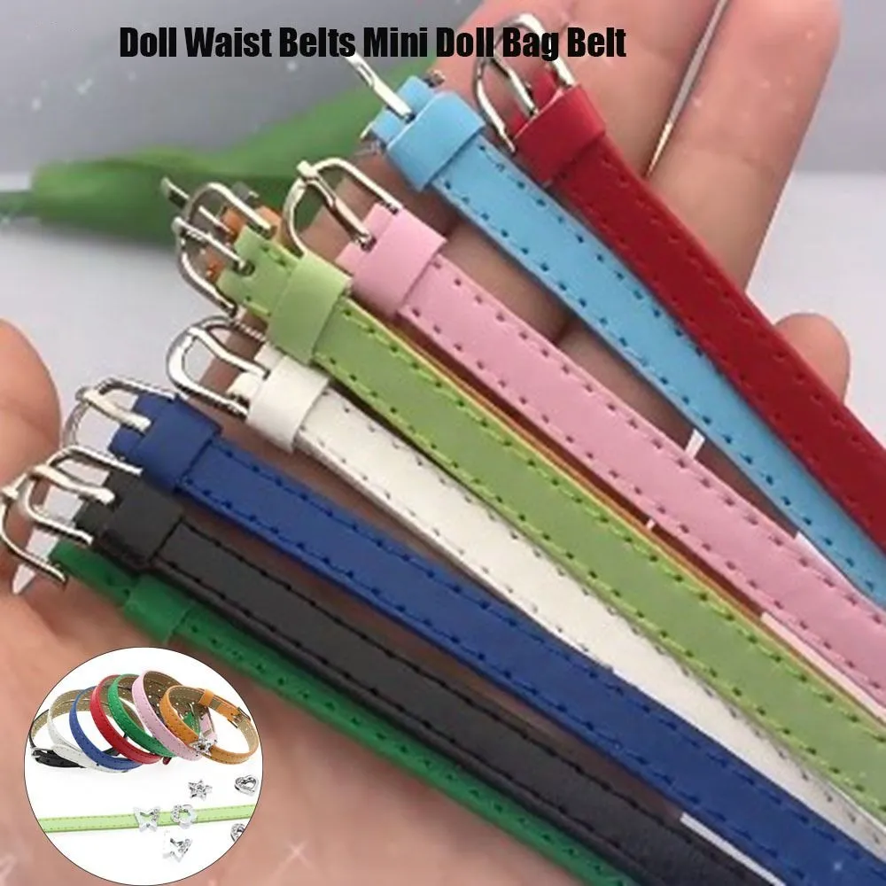 Doll Waist Belts Super Mini Doll Bag Belt Toy Doll Collar DIY Handmade Doll Clothes Accessories for 20cm Cotton Dolls Kids Toys