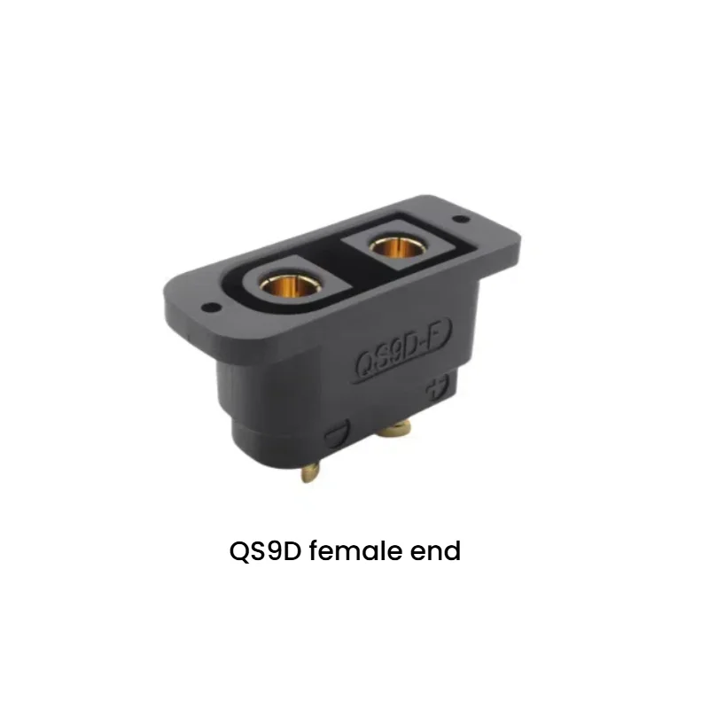 QS9D-F High-Current Lithium Battery Energy Storage Model, Aircraft Charging Port, Female Anti-Spark Power Plug and Socket