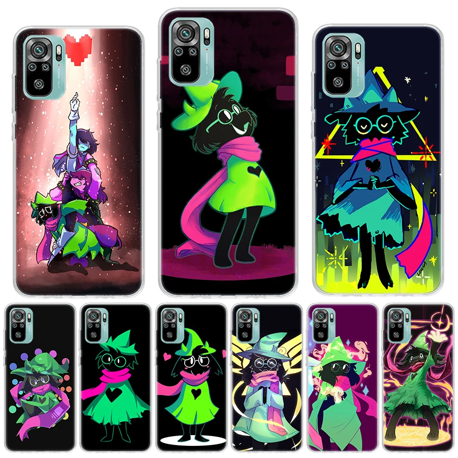 Deltarune Ralsei By Lileaves Silicon Call Phone Case For Xiaomi Redmi Note 13 12 12S 11 11S 10 10S 11T 11E Pro Plus 9 9S 9T 8 8T