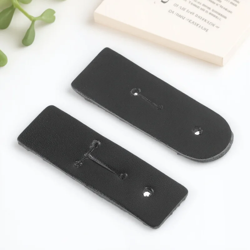 

2 Pcs Clarinet Music Holder Small Thumb Tab Bass Neck Strap Replacement Pad Pu Supple