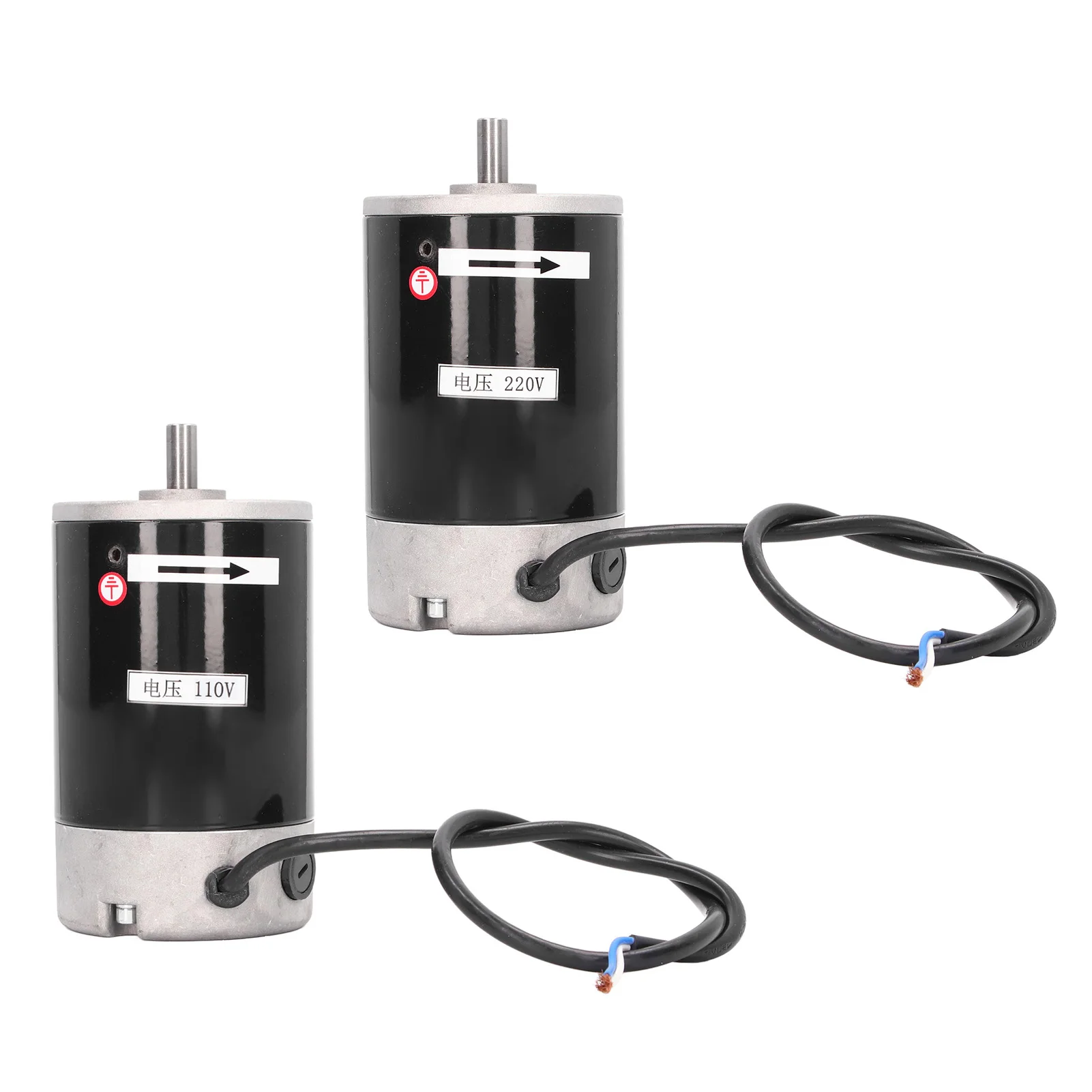 Motor Mesin Bubut Mini 6000RPM 550W, Torsi Besar, Kebisingan Rendah, Penggerak Stabil, Motor Mesin Bubut Besi untuk CJ18A