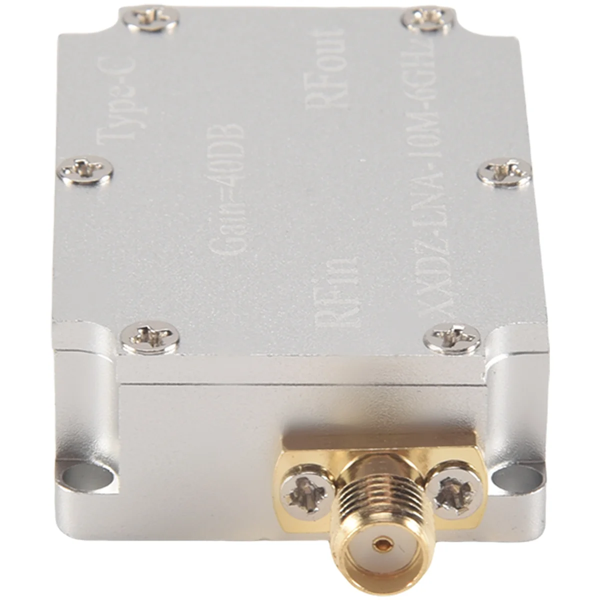 

10M-6GHz Low Noise Amplifier Gain 40DB High Flatness LNA RF Signal Driving Receiver Front End for Radio FM Radio, 40DB