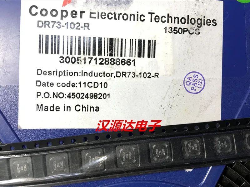 

20 шт./лот DR73-102-R 1MH 1000UH 250MA 7,6X7,6X3,5 мм чипы электронные новые