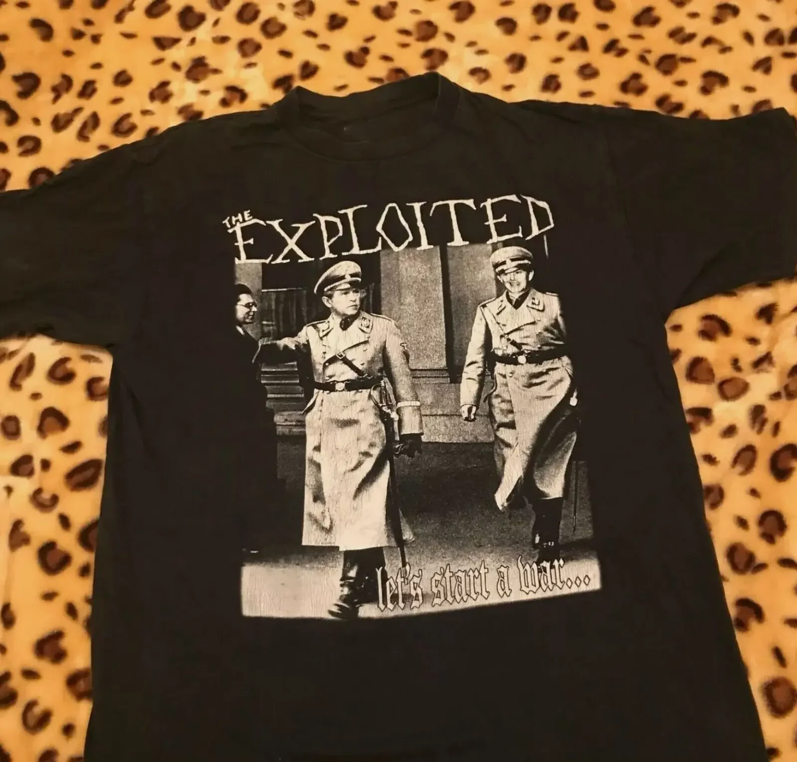 The Exploited Band For Fans Short Sleeve Black All Size Unisex Tee Shirt