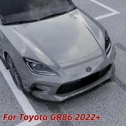 For Toyota GR86 2022+ Front Lip Spoiler Front Bumper Shovel Modification Small Surround Spoiler Exterior Car Body Kit