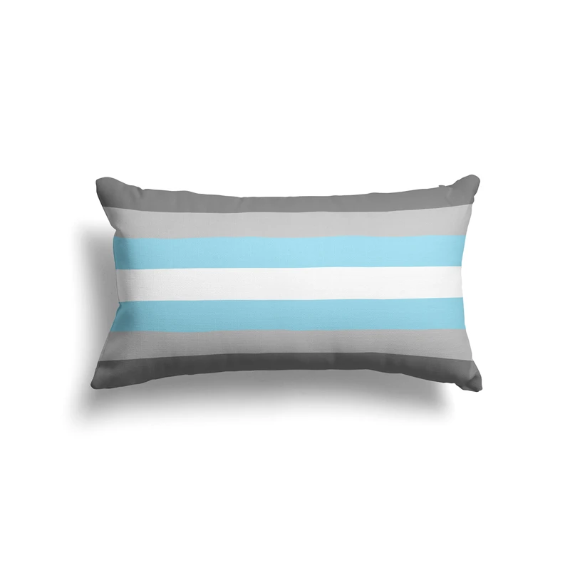 

Aertemisi 20 ''x 12'' Demiboy Pride Flag Demiman Demimale прямоугольные наволочки для подушек наволочки 50 см x 30 см