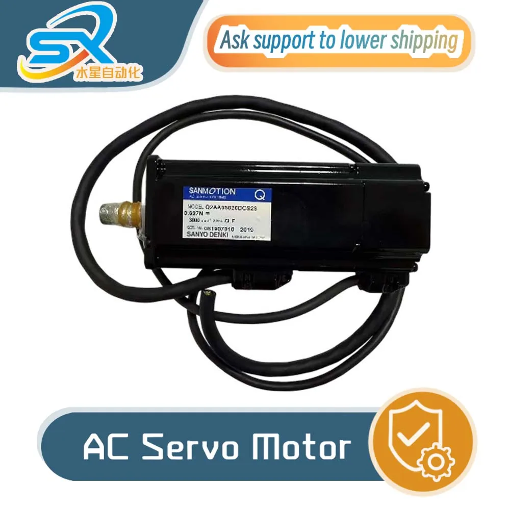 Servomotor vendedor caliente de Sanyo para la robótica Q2AA05020DCS23 200w para la automatización industrial