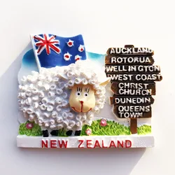 New Zealand Fridge Magnets Kiwi Travelling Souvenirs Mangetic Stickers Home Decoration Birthday Christmas Gifts Fridge Stickers