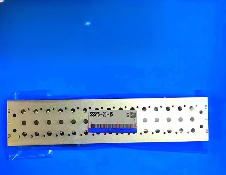 Electromagnetic valve manifold base SS5Y5-20-03-04-06-07-08-09-10-11-12-13