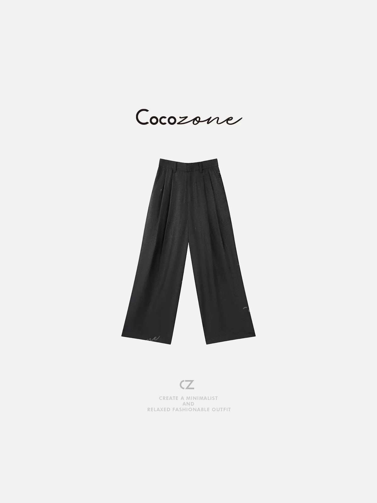 

Женские прямые повседневные брюки ZONE из шелка, тонкие летние брюки для отдыха, с узором, на талии с завязками