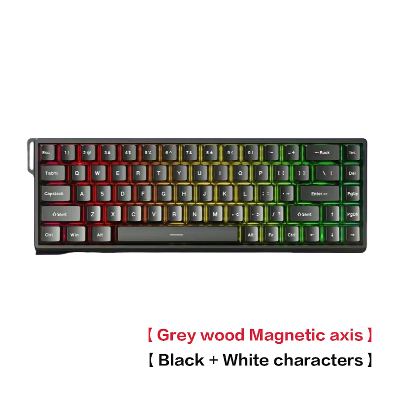 Hot Sale AULA WiN 60 Magnetic Axis Keyboard RT Custom Mechanical Wired Connection for Gaming with Webdriver for 8K Response Rate image 3