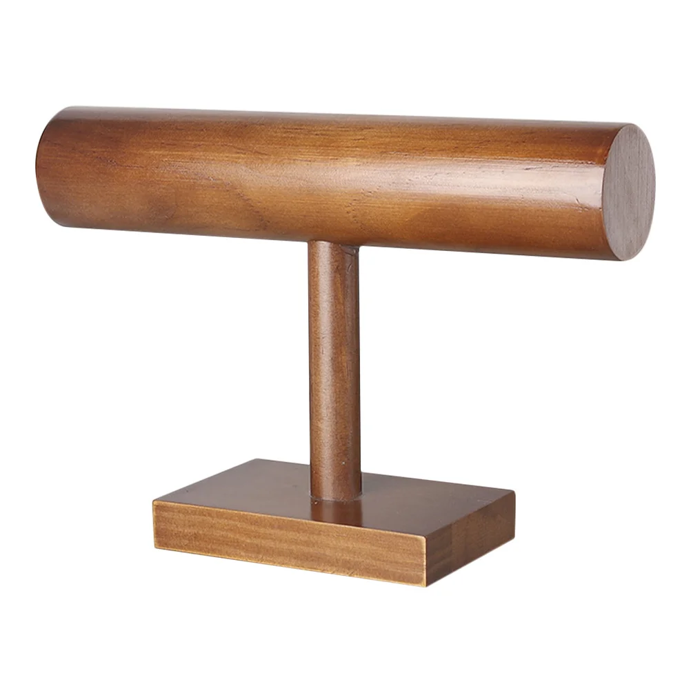 

Jewelry Rack Wooden Desktop Organizer For Bracelets Watches Necklaces Scrunchies Headbands Display Stand Storage Rack