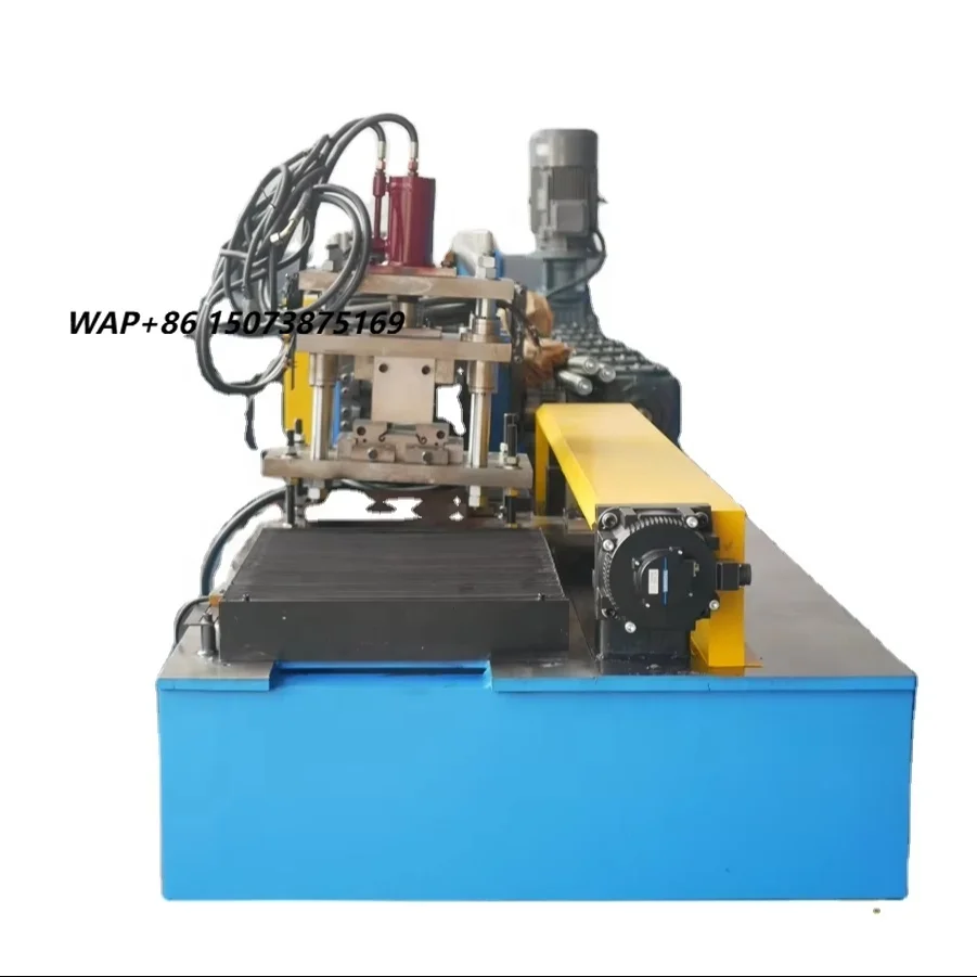 Steel Window Door Frame Making Machine Cold Roll Forming PLC Controlled Gear Engine Pump Core Shutter Door Frame Panel