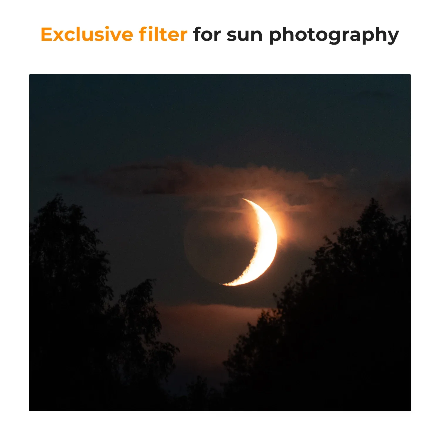 K&F CONCEPT Neuer Solarfilter ND1000000 20-Stopp-Filter für himmlische Veranstaltungsfotografie mit fester Neutraldichte, 28 Nano-X mit mehreren Beschichtungen – Detail 3