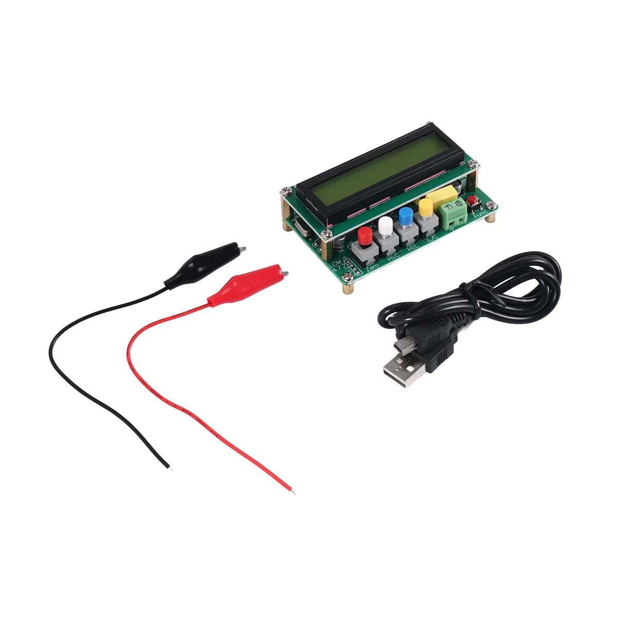 Lc100-A Digital Lcd High Precision Inductance Capacitance L/C Meter Capacitor Tester Frequency 1Pf-100Mf 1Uh-100H Lc100-A +