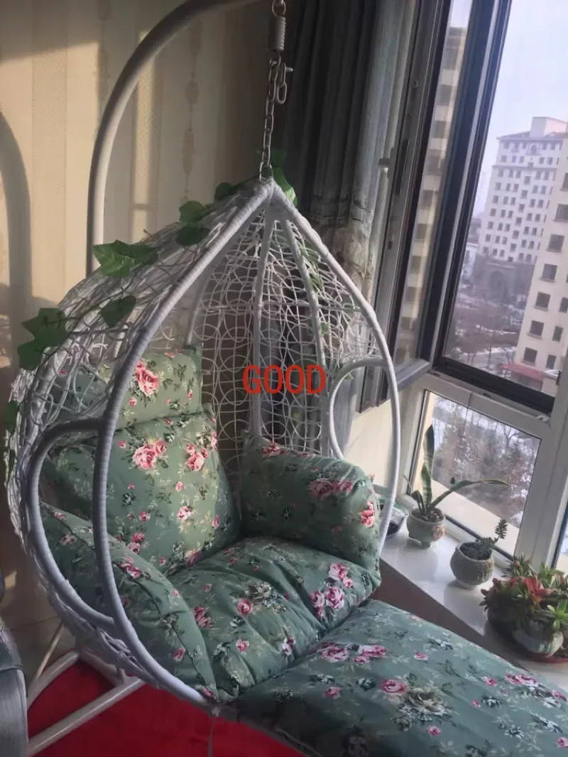 Indoor household lazy pedal hammock hammock rattan chair single double